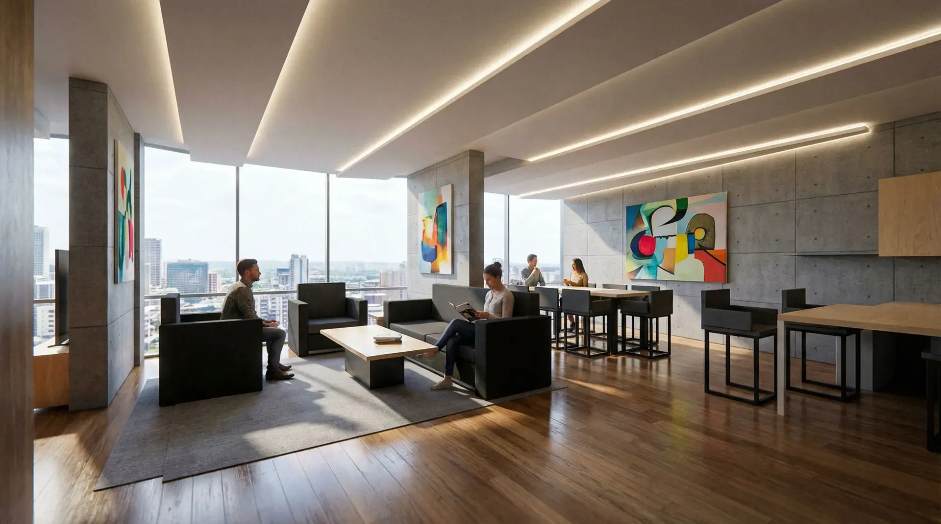 Visualización de diseño de interiores