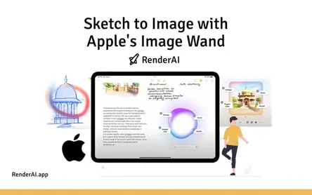 Transforming Sketch to Image with Apple's Image Wand
