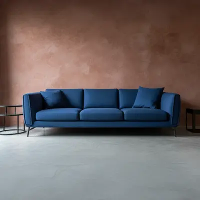 Sofa design with notes created with Render AI