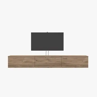 TV rack design, created using RenderAI