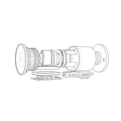 Sketch for Product design camera created with Render AI