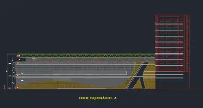 Edificio creado con Render AI