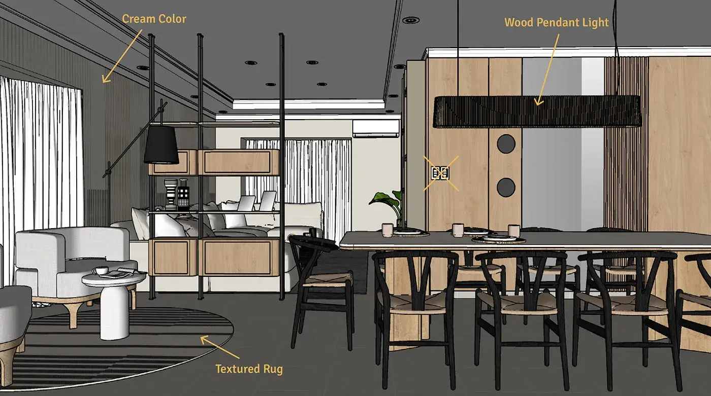 Interior Design AI Rendering - RenderAI