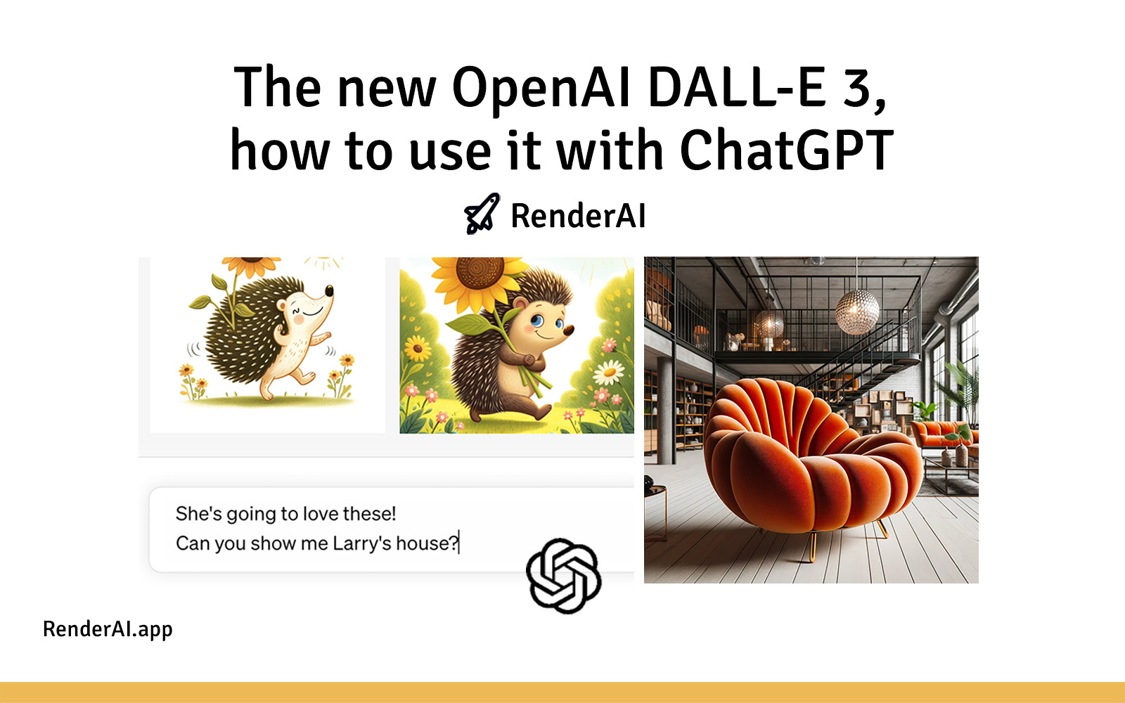 DALL-E 3 with ChatGPT, understanding and how to use it