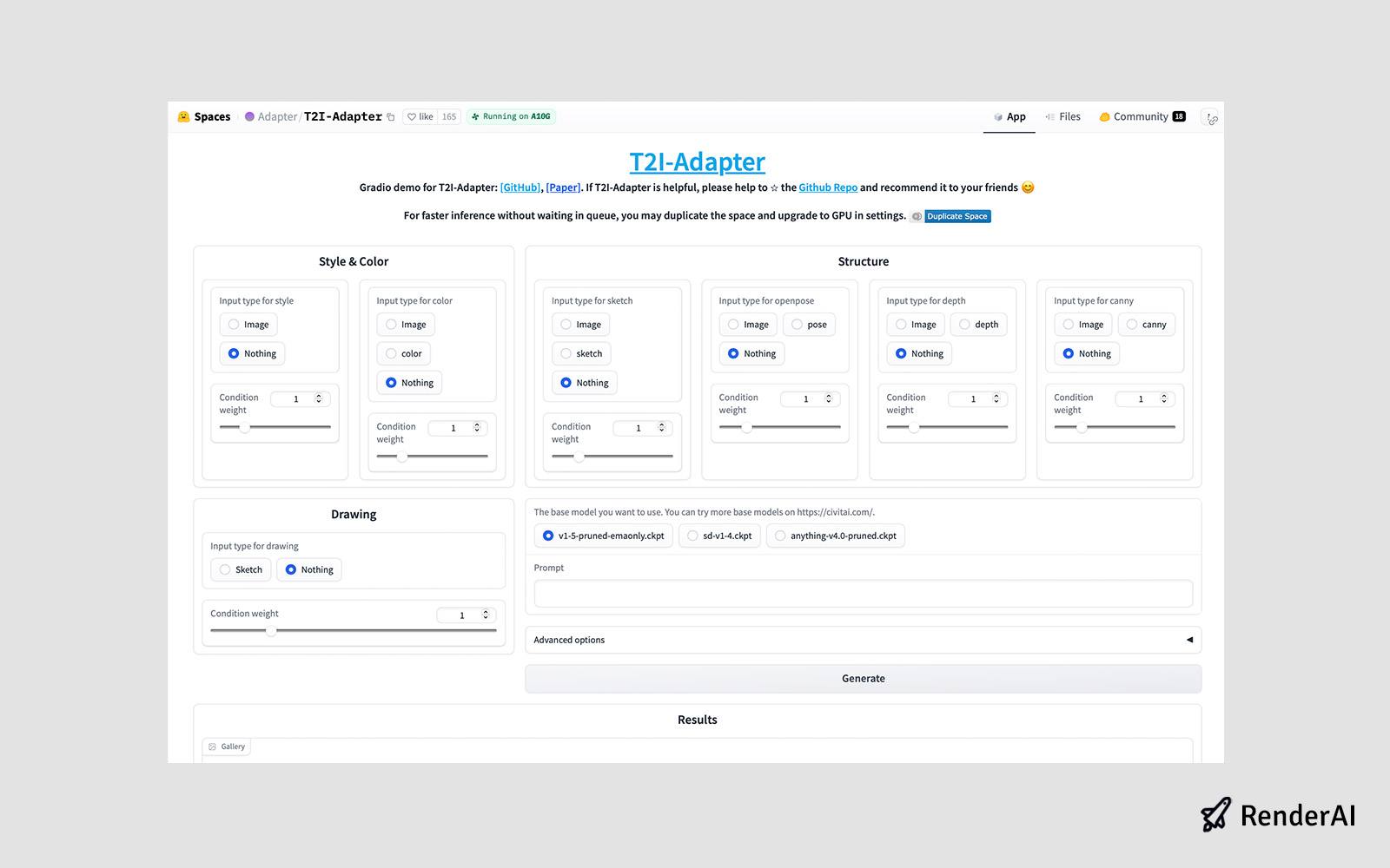 Example of how to Use the T2I-Adapter by TencentARC on HuggingFace