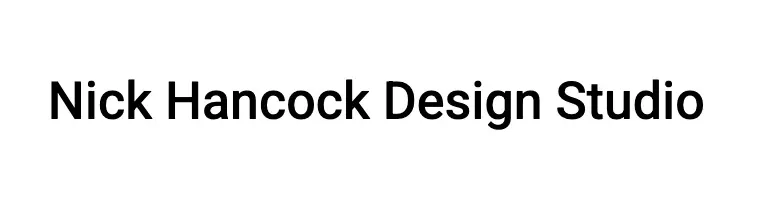 Nick Hancock Design Studio
